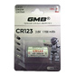 GMB CR123A 3.0V 1700mAh Літієва батарейка,  блістер